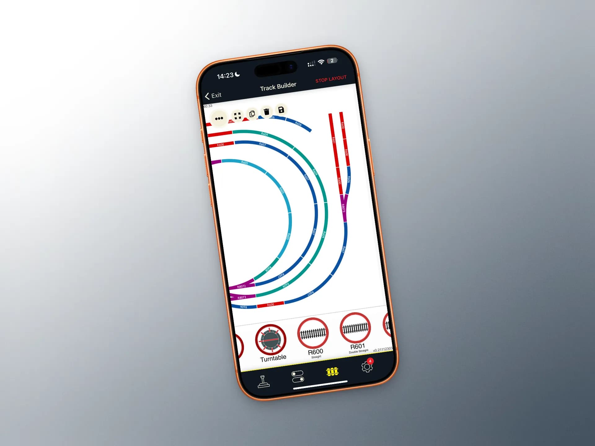 Hornby HM DCC App Track Builder