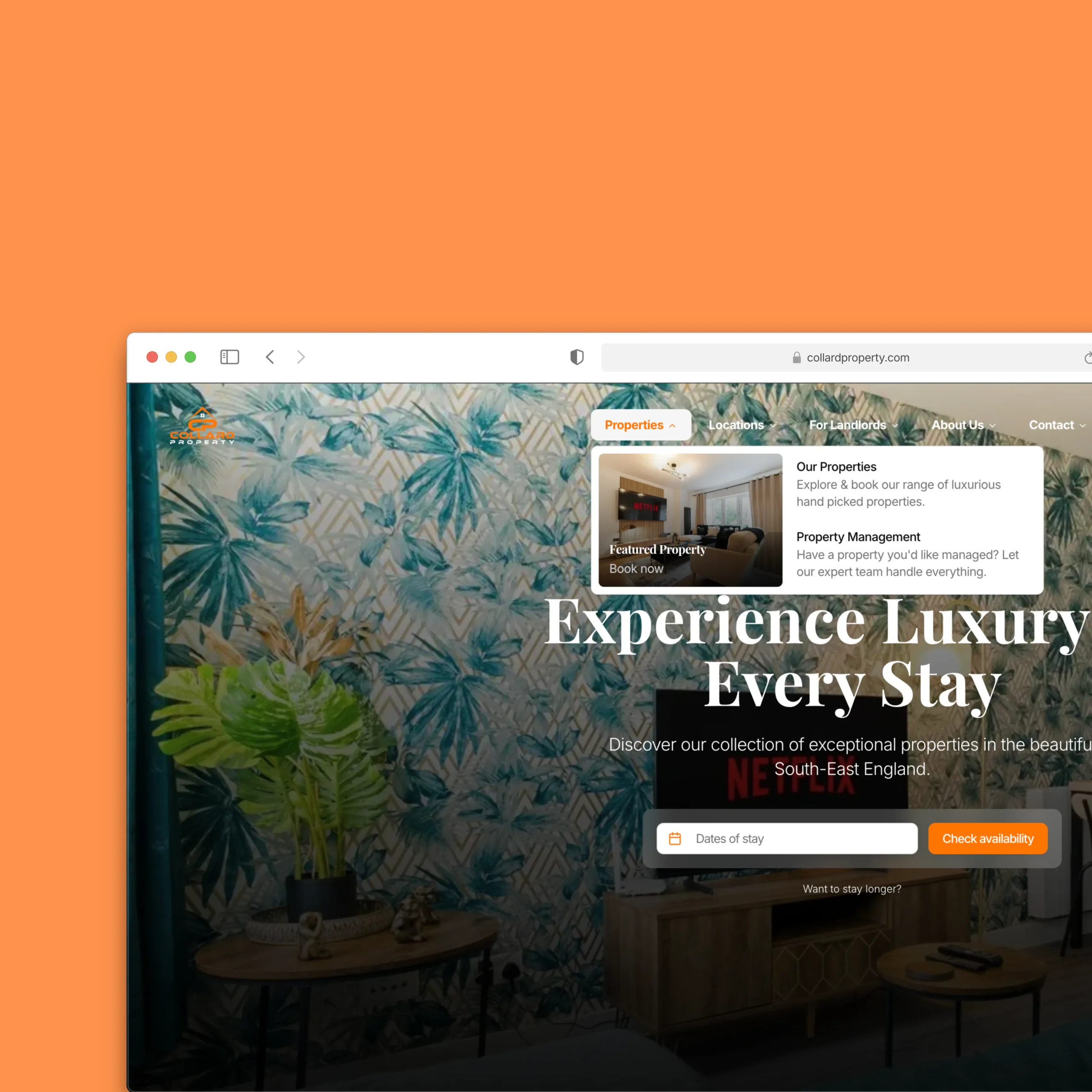 Collard Property Website Hero